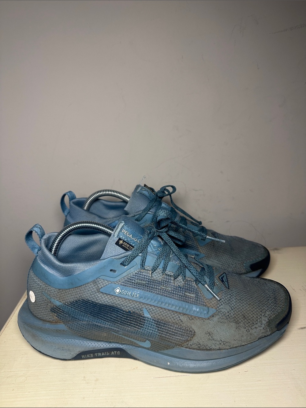 Nike Pegasus Trail smoky blue Gore-tex Running Shoes